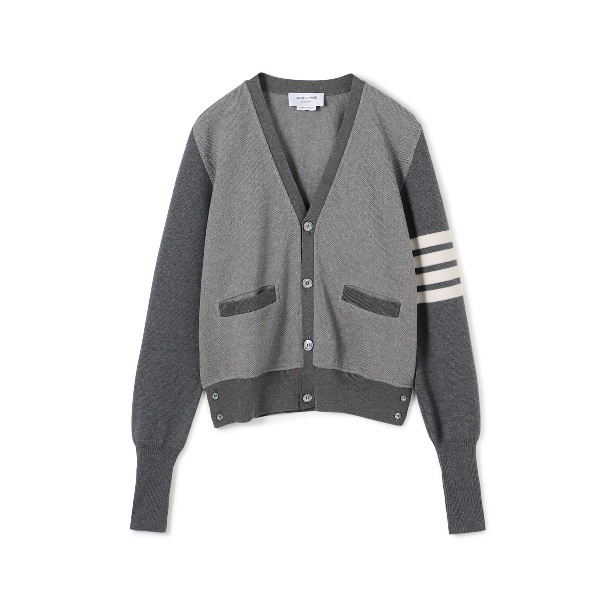 ウール クラシック Vネック カーディガン | Thom Browne
