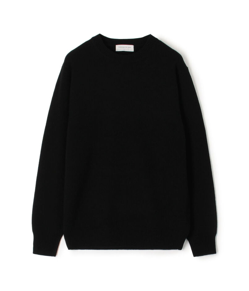 ■TOMORROWLAND tricot スーパーファインラムウール クルーネックプルオーバー