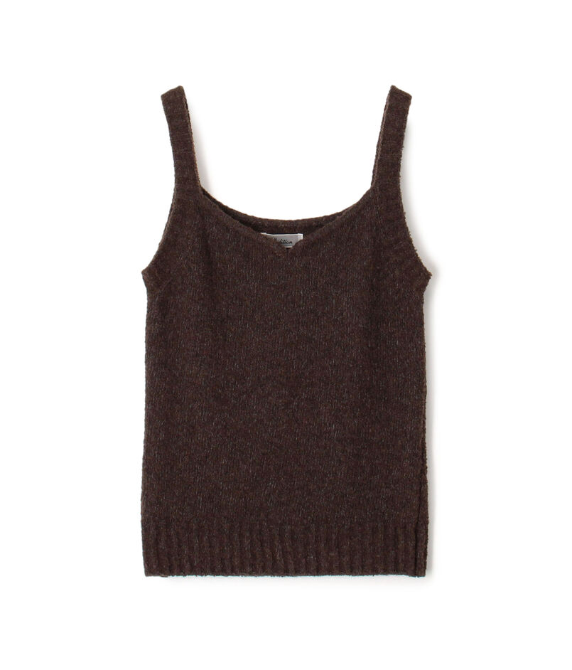 ■ウールブークレー ニット キャミソール