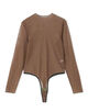 OVERNEATH Bodysuit088 チュールネット ボディスーツ