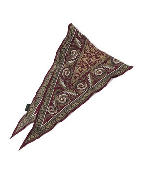 SOULEIAO シルクプリント スカーフ