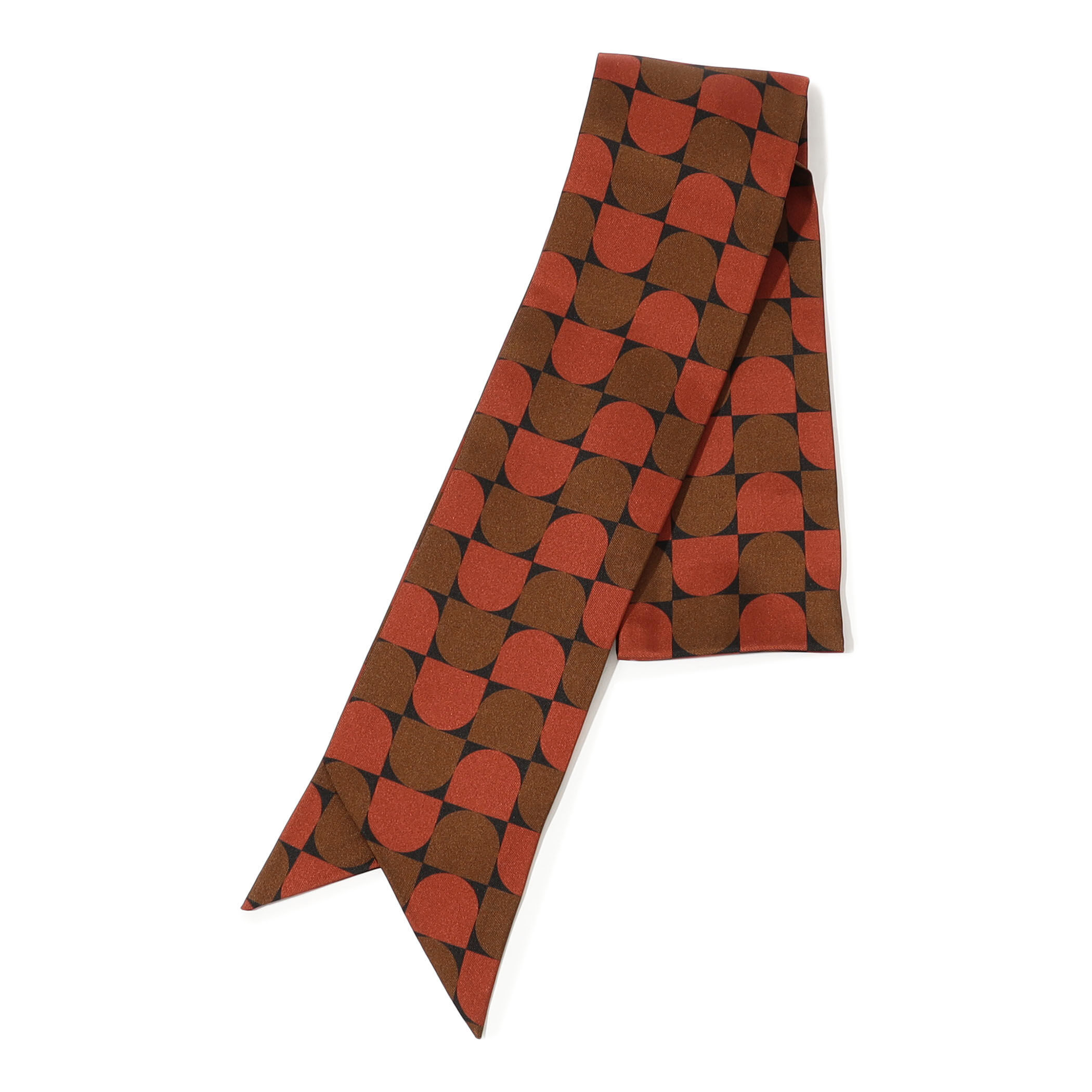 TOMORROWLAND ジオメトリック柄 シルクスカーフ