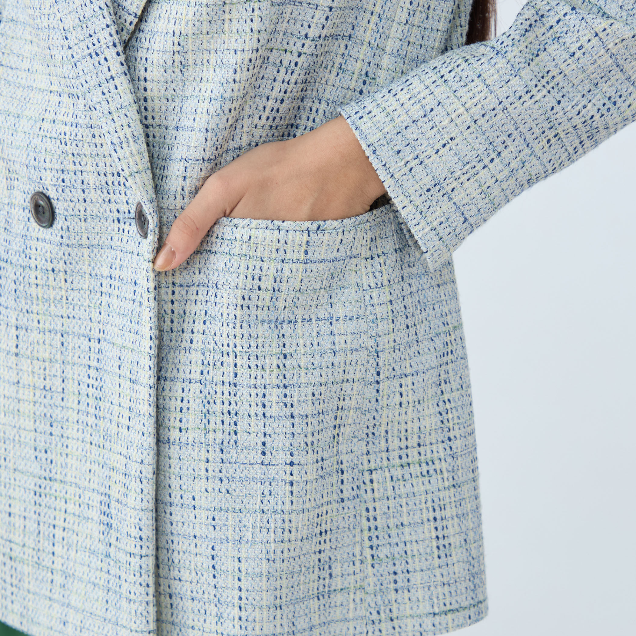 ファンシーテープ ダブルブレストジャケット｜トゥモローランド 公式通販