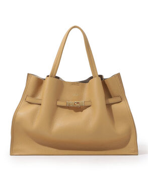 VIOLAd'ORO ダブルフェイスレザー トートバッグ