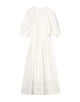 コットンカットジャカード パフスリーブワンピース