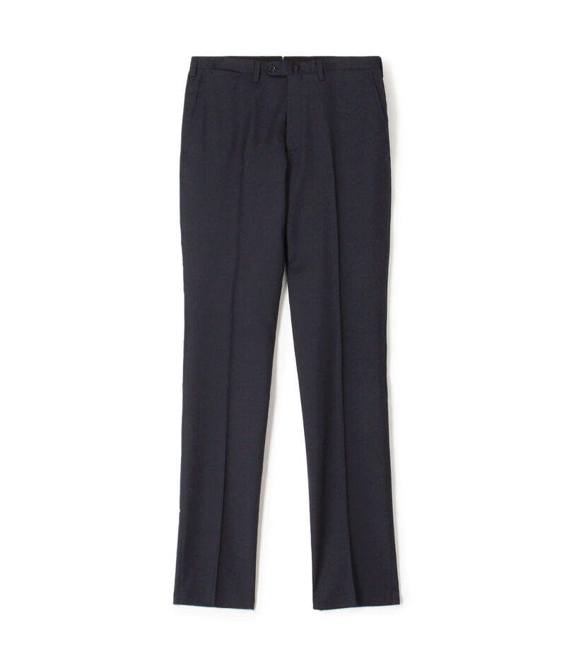HORIZON TWILL ノープリーツスリムスラックス E.Zegna