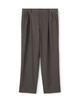 ウールタイプライター サイドライン2タックパンツ