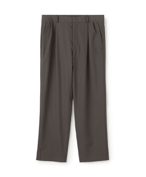 ウールタイプライター サイドライン2タックパンツ