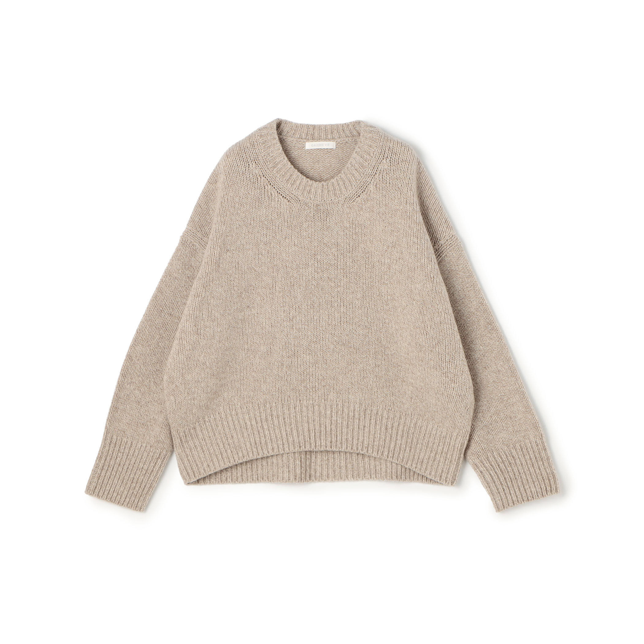 美品　GALERIE VIE 23AW ファインウール　クルーネック ニットS⭐︎ 楽天市場】【2023AW】【GALERIE VIE ギャルリー ヴィー