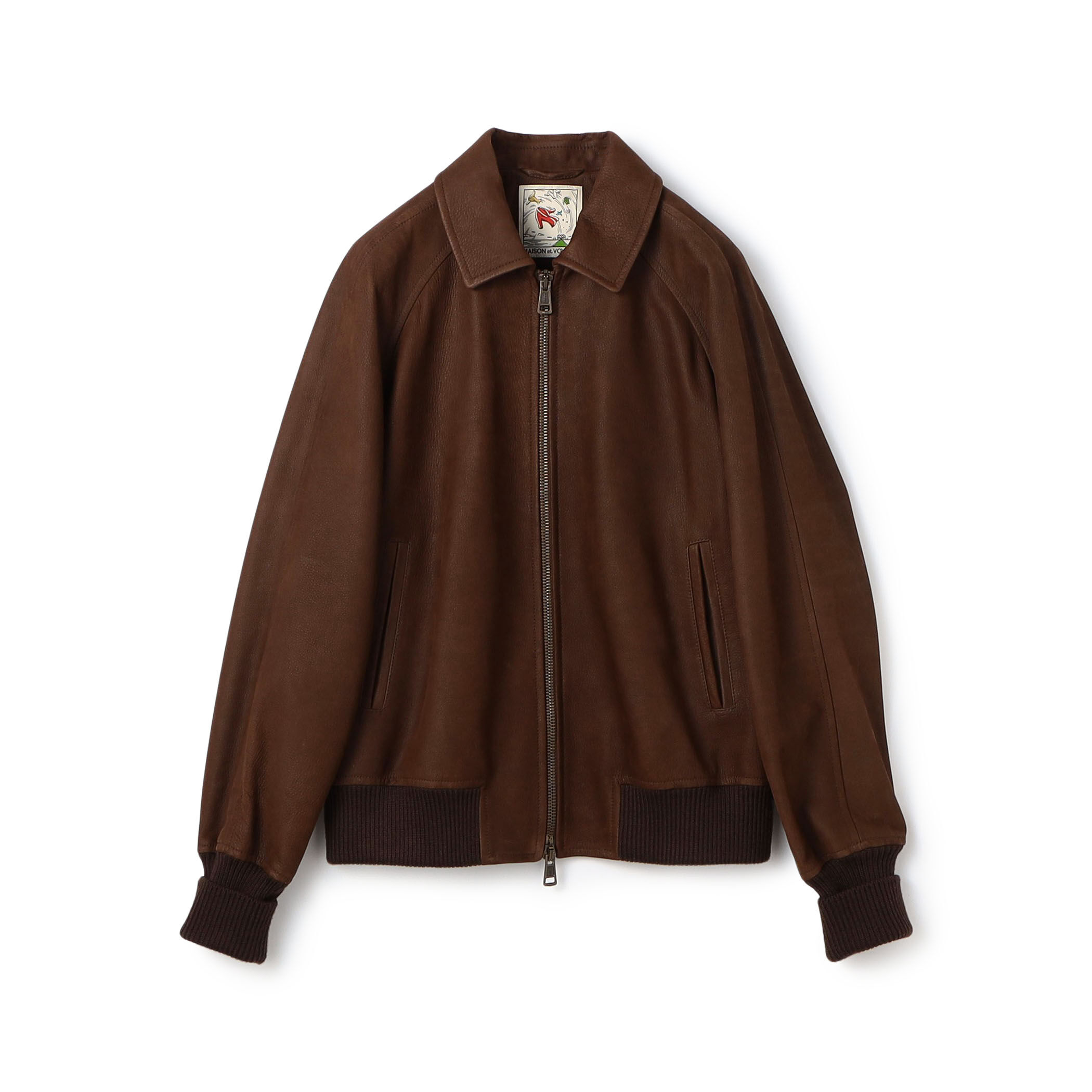 ヌバックレザー ショートブルゾン｜トゥモローランド 公式通販