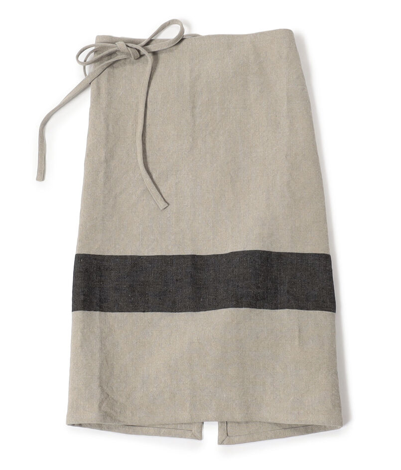 シングルストライプハーフエプロン AF8F0186