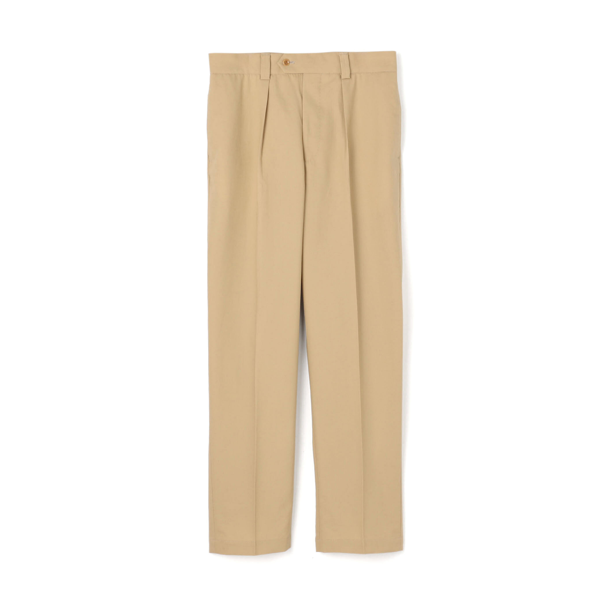 60/2コットン イン1プリーツスラックス｜トゥモローランド 公式通販
