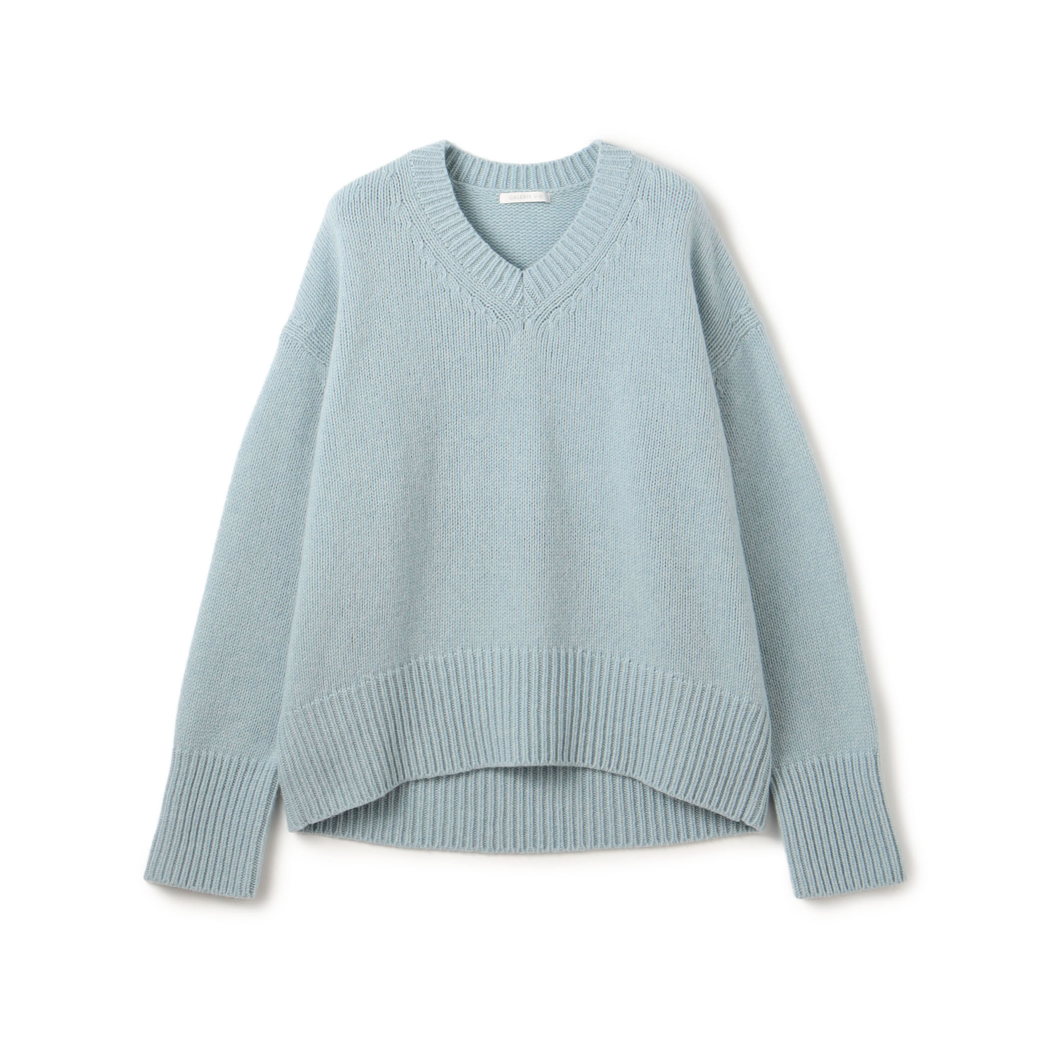 galerie vieファインウールVネックプルオーバー GALERIE VIE（ギャルリー ヴィー）の「ファインウール Vネック