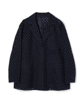 【WEB先行予約】コモンフラワーエンブロイダリー ミドルブルゾンジャケット