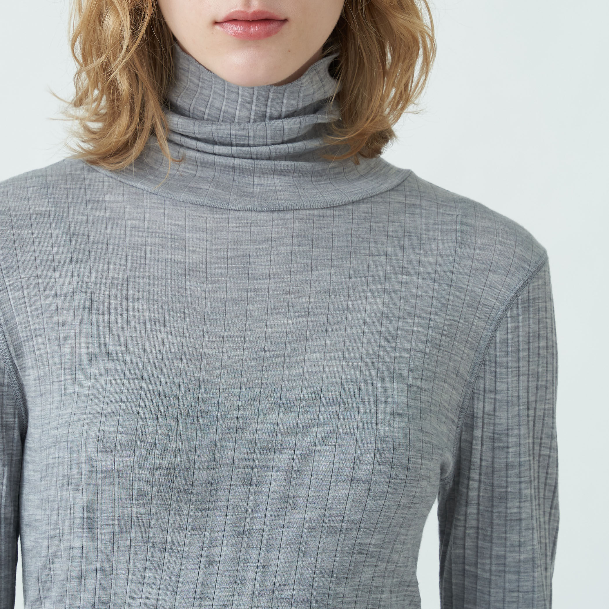 ウールリブ タートルネックプルオーバー｜トゥモローランド 公式通販