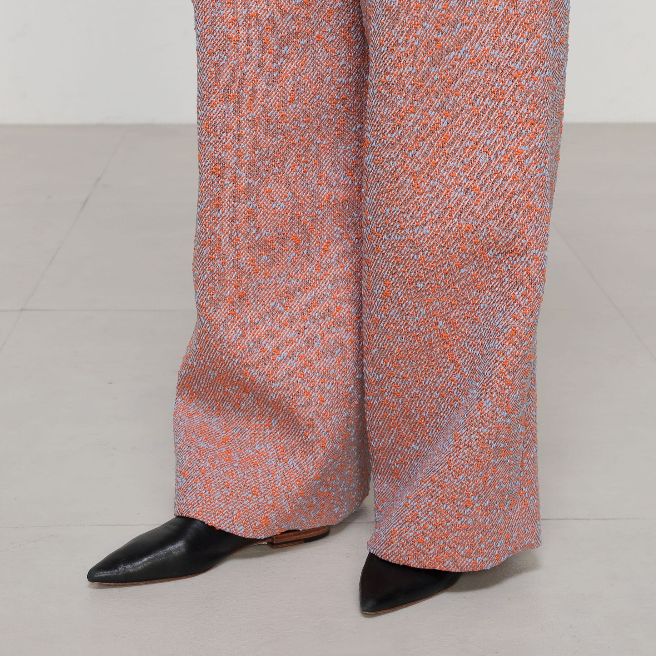 ネップツイード 1タックワイドパンツ｜トゥモローランド 公式通販