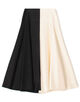 PARTOW Lucia Skirt バイカラーフレアスカート