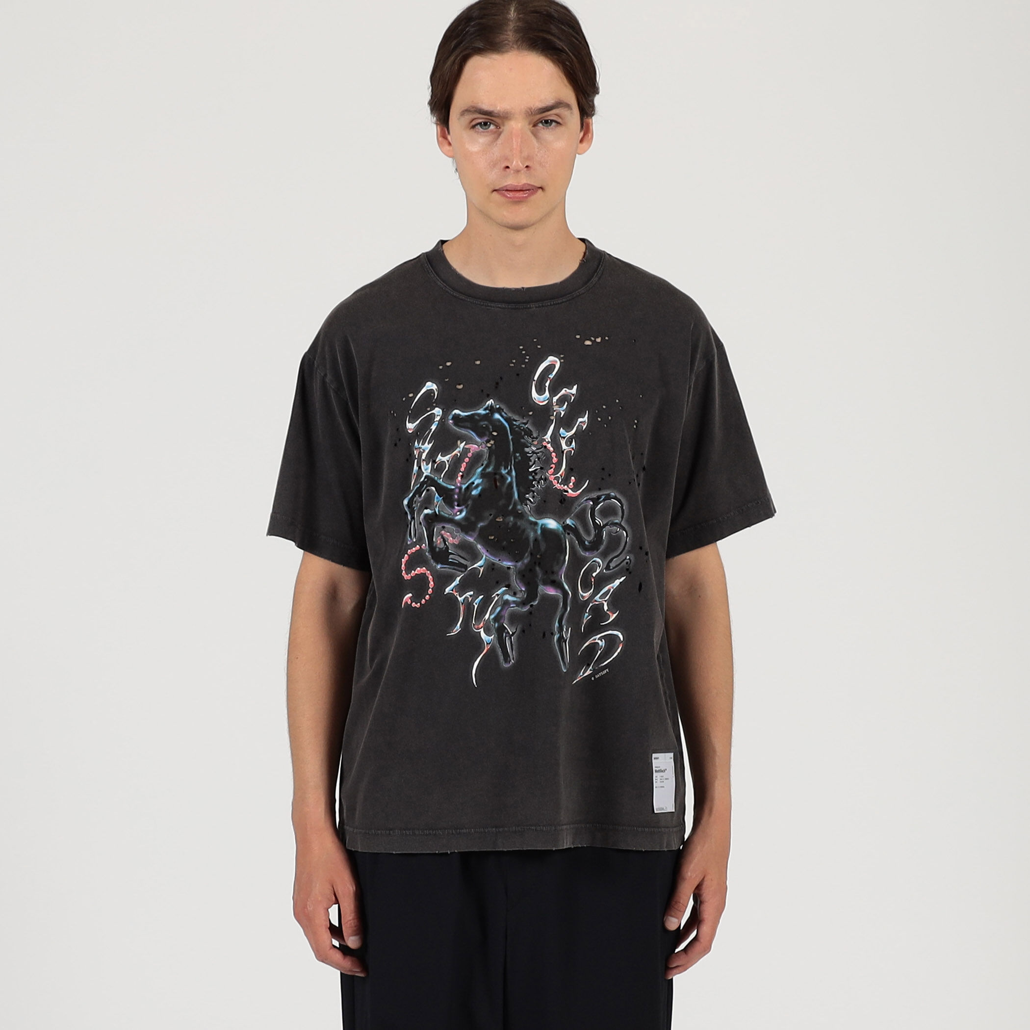 【美品】SATISFY｜Tシャツ Black M スポーツウェア 楽天市場】SATISFY サティスファイ Tシャツ 半袖 ストリート