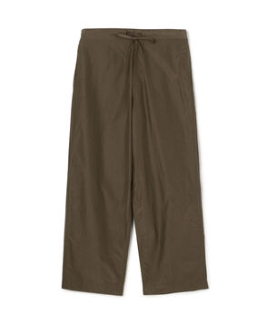 ■コットンシルク バレルイージーパンツ