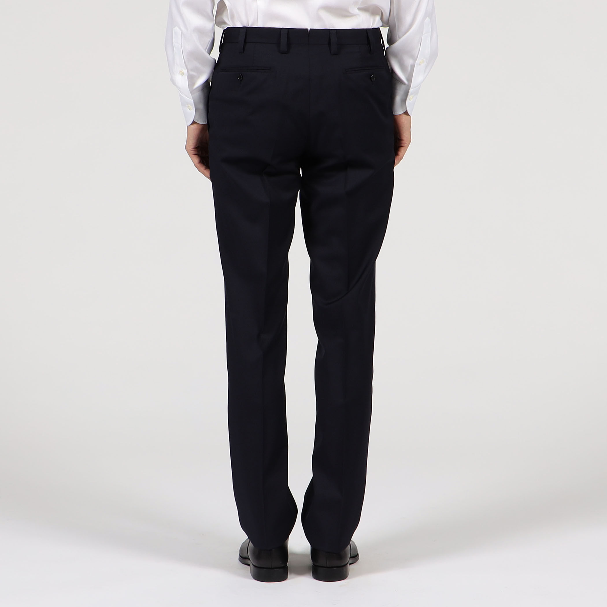 美品】TOMORROWLAND PILGRIM☆ウールパンツ☆ネイビー☆50