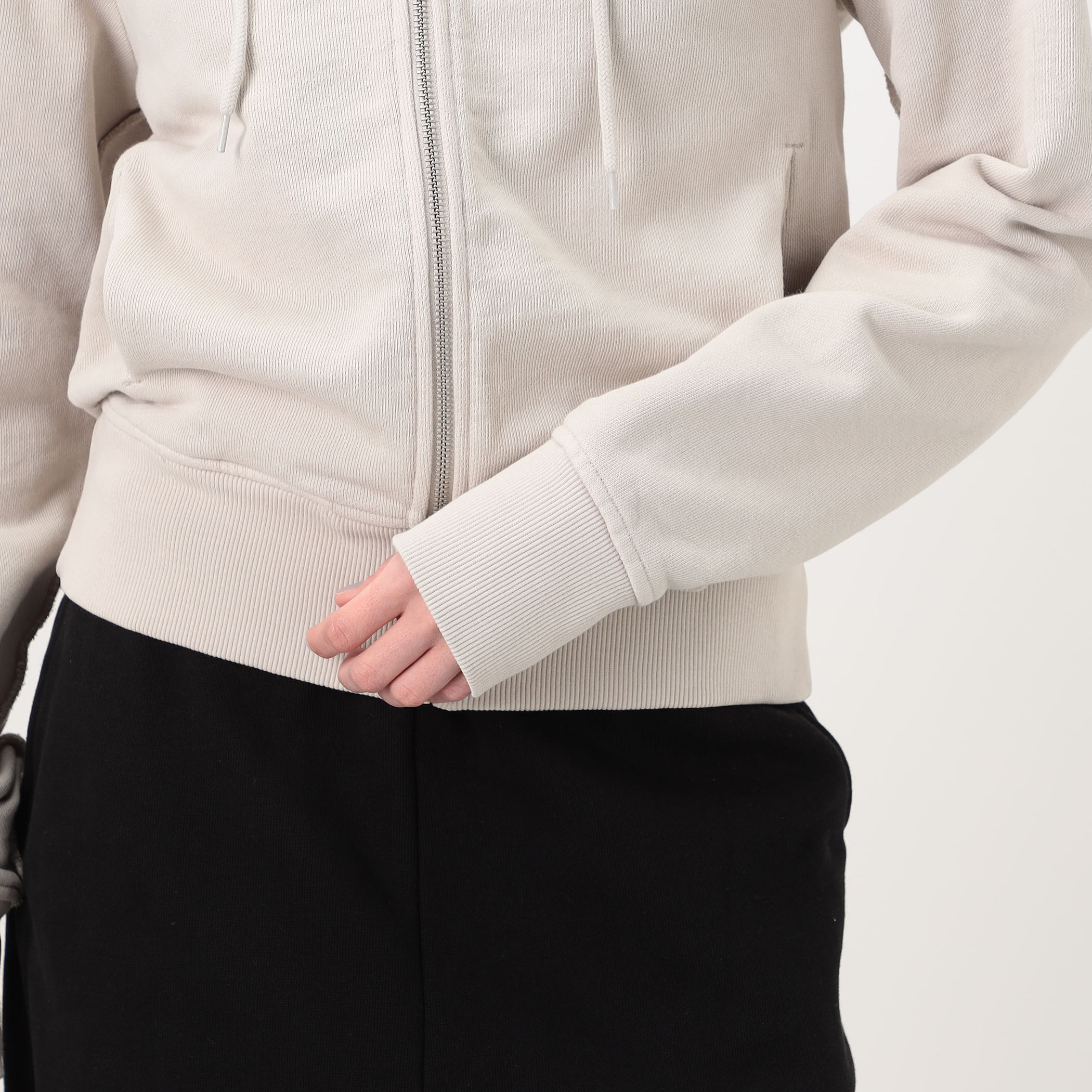 entire studios SLIM ZIP UP ジップアップフーディー