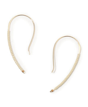 helena rohner miyuki beads hoop ピアス