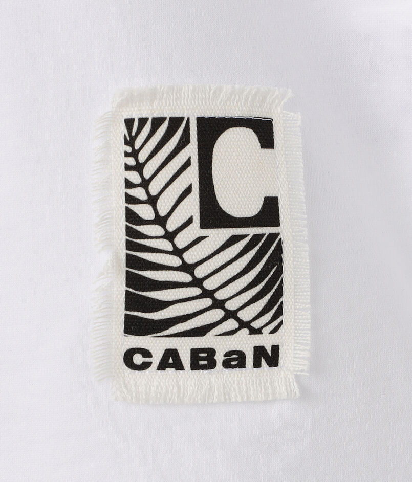 CABaN スビンコットン IBIZA エンブロイダリーTシャツ CABaN スビンコットン IBIZA エンブロイダリーTシャツ