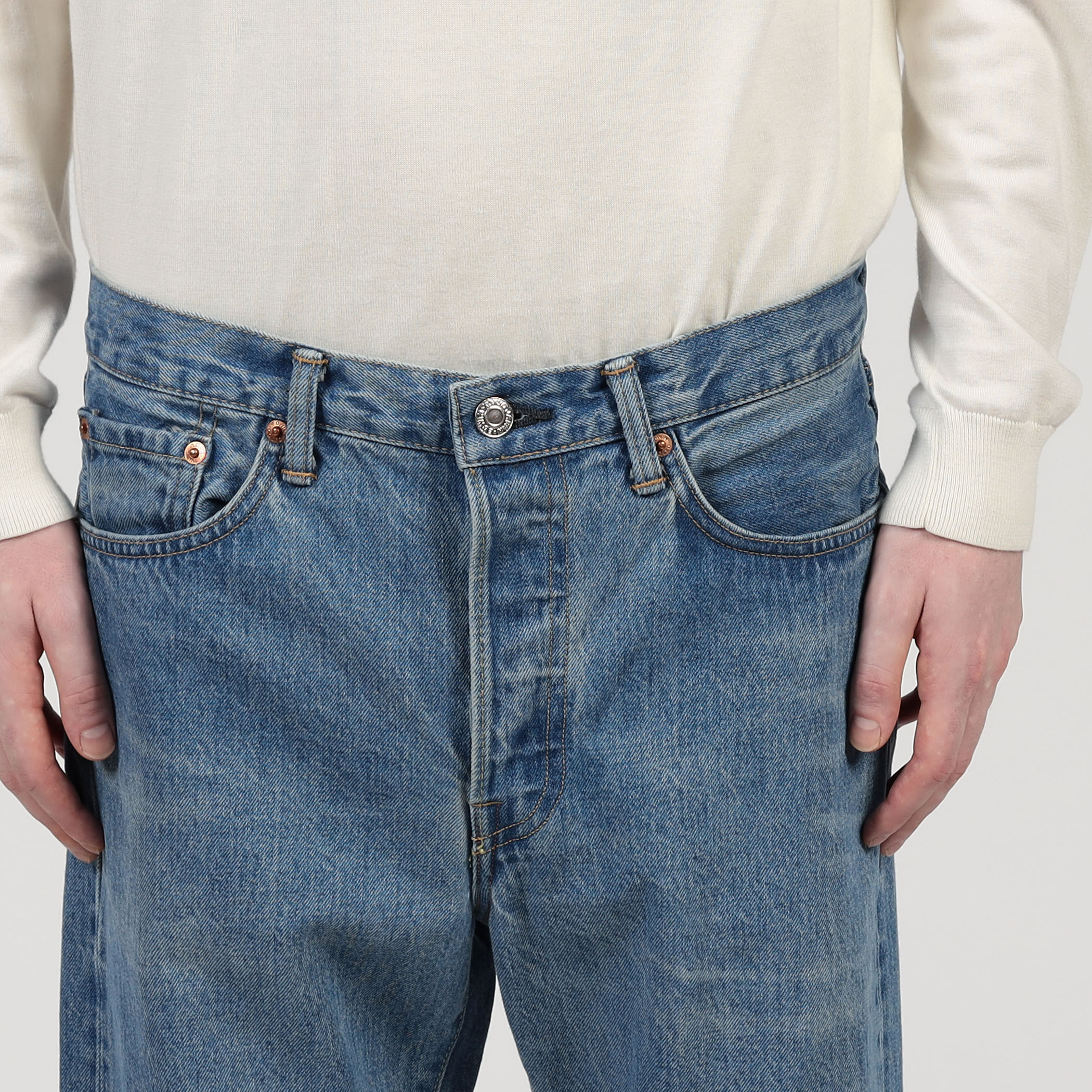 別注】EDWIN LOOSE STRAIGHT USED デニムパンツ 別注】EDWIN LOOSE STRAIGHT USED デニムパンツ