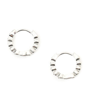 RAGBAG ODA MINI HOOPS シルバーピアス