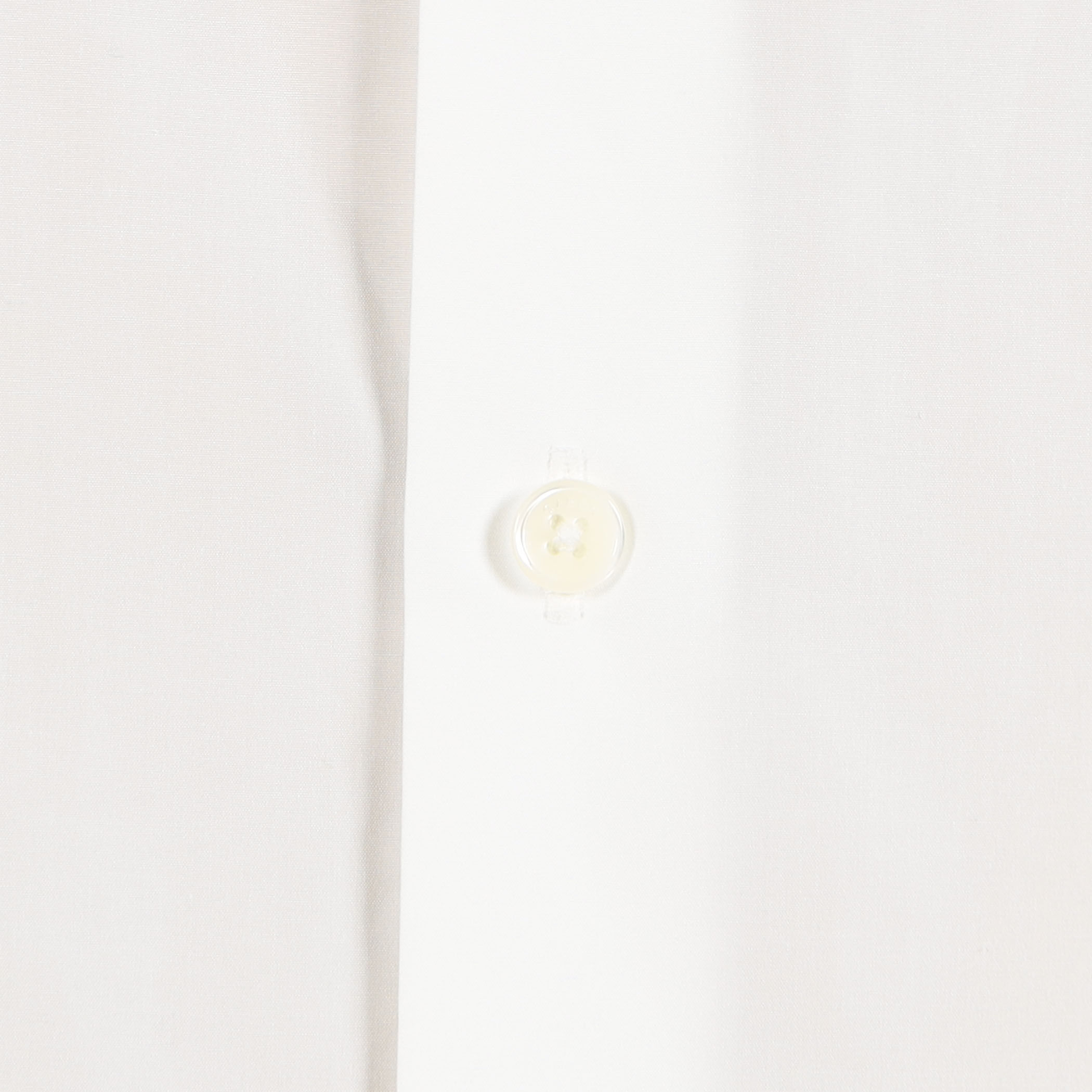 美品 CABaN キャバン 日本製 コットン スタンドカラー 短丈 シャツ 白 caban（キャバン）の「□コットン フラワープリント ショート