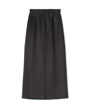 ワッシャーサテン ペンシルスカート