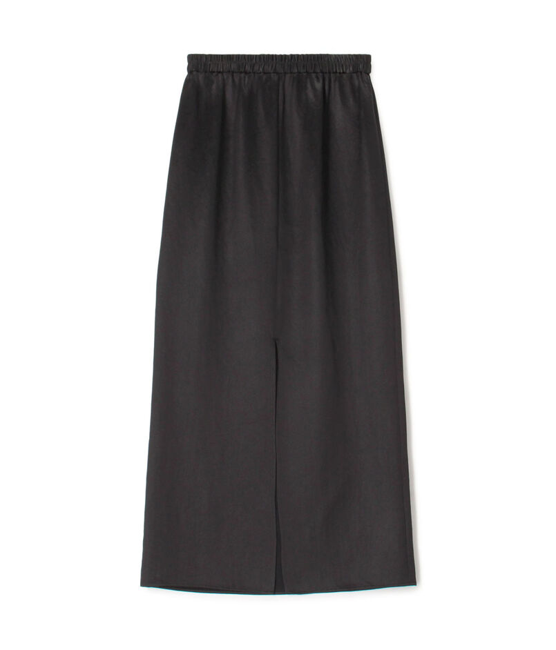 ワッシャーサテン ペンシルスカート