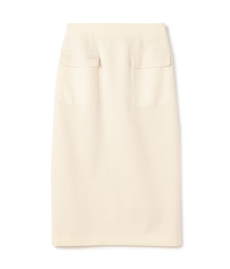 ■ブラッシュドサテン サイドポケットタイトスカート