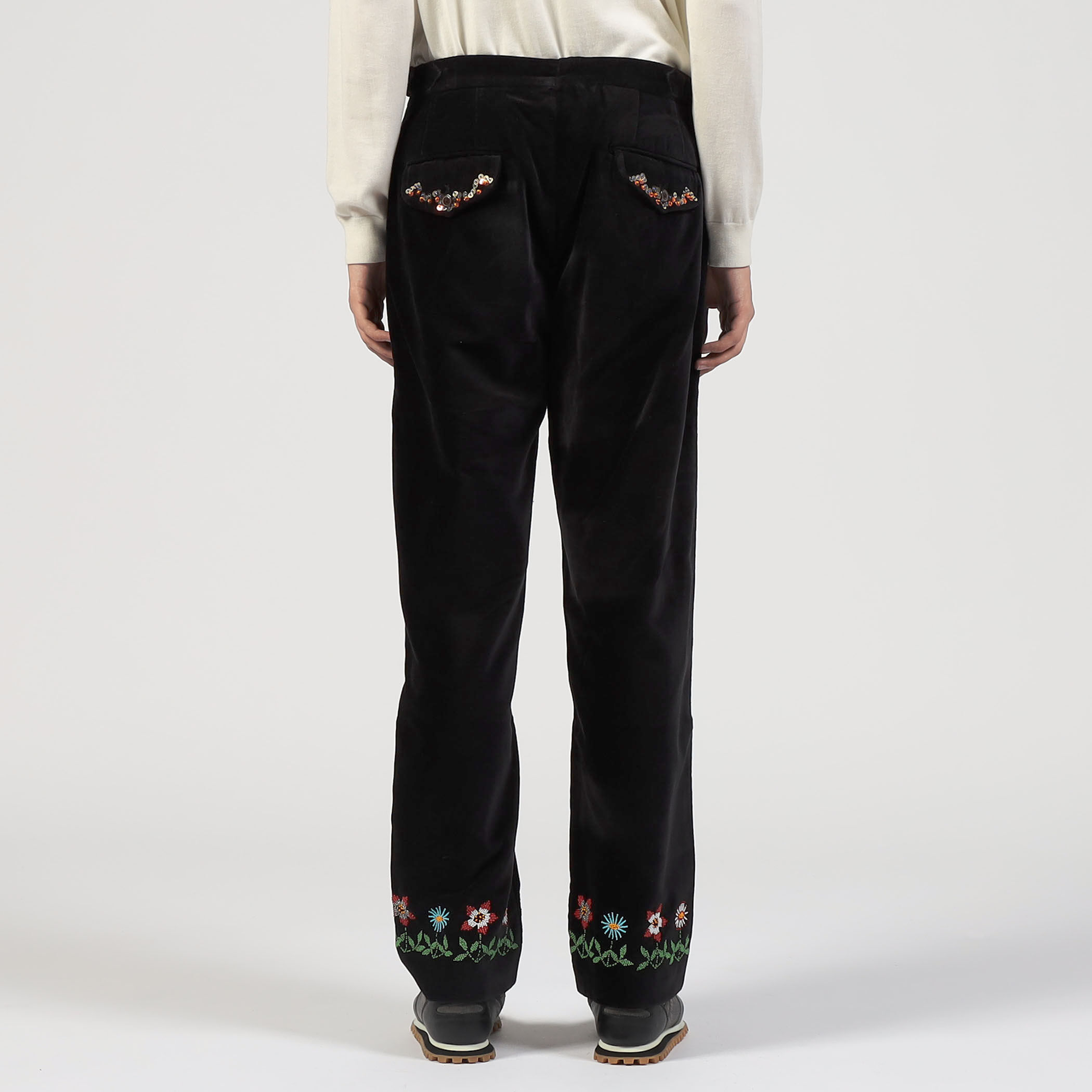 BODE BEADED GARDEN VINE TROUSERS｜トゥモローランド 公式通販