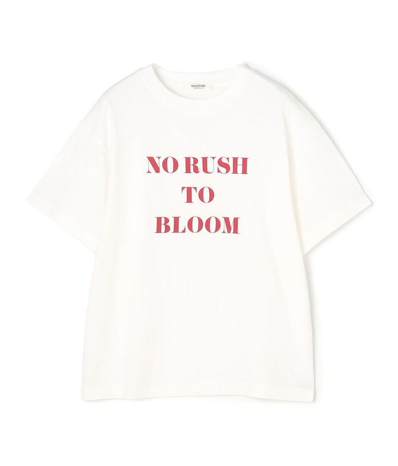 【一部追加予約】コットンロゴプリント Tシャツ