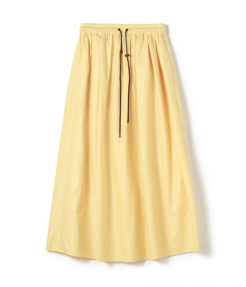 クリスピータフタ ギャザーロングスカート
