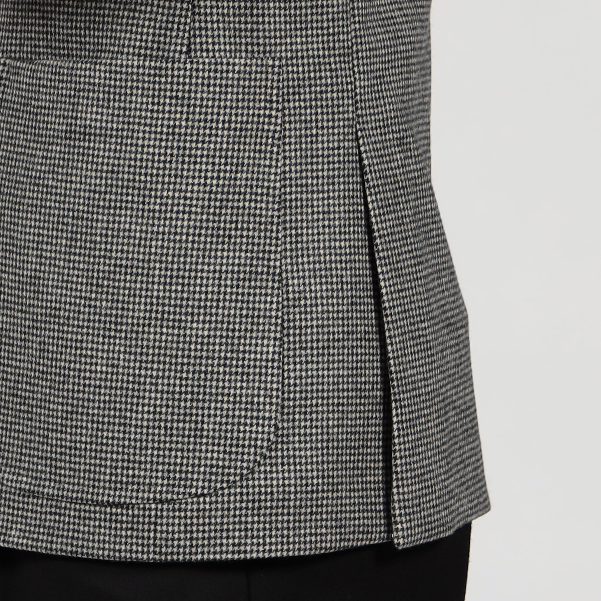 ウールフランネル ダブルブレステッド4Bジャケット FOX BROTHERS