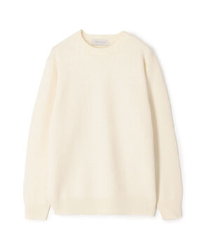 ■TOMORROWLAND tricot スーパーファインラムウール クルーネックプルオーバー