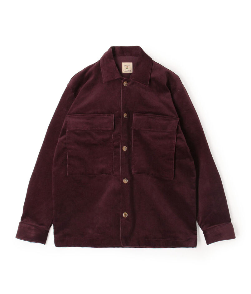 【別注】GUY ROVER ストレッチコーデュロイ シャツブルゾン
