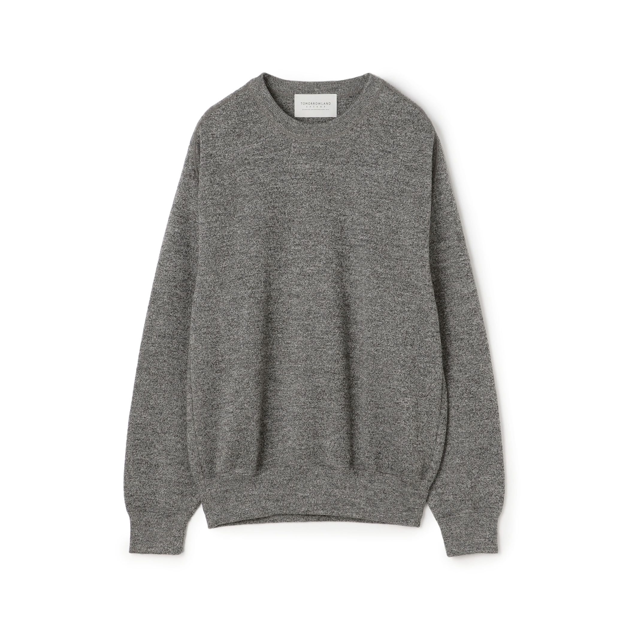 □TOMORROWLAND Tricot ウールラミー クルーネックプルオーバー