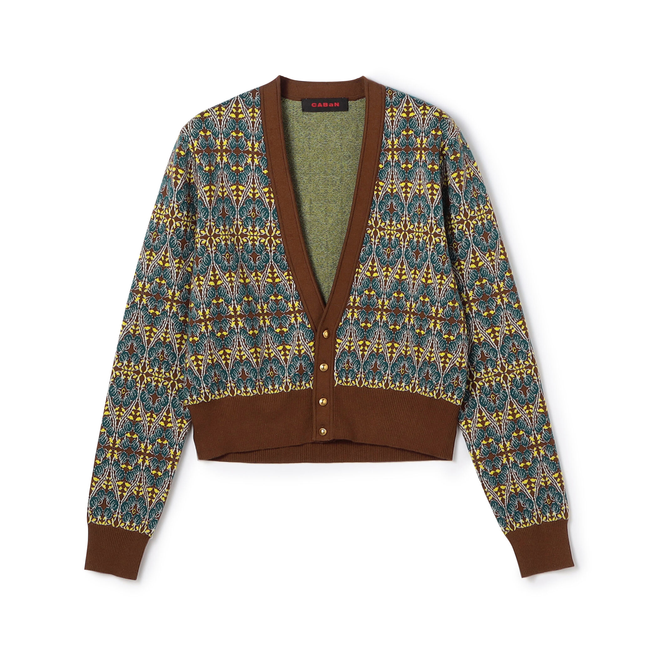 TOMORROWLAND CABAN コットンカシミヤカーディガンxs CABaN コットンカシミヤ ポケットクルーネックカーディガン
