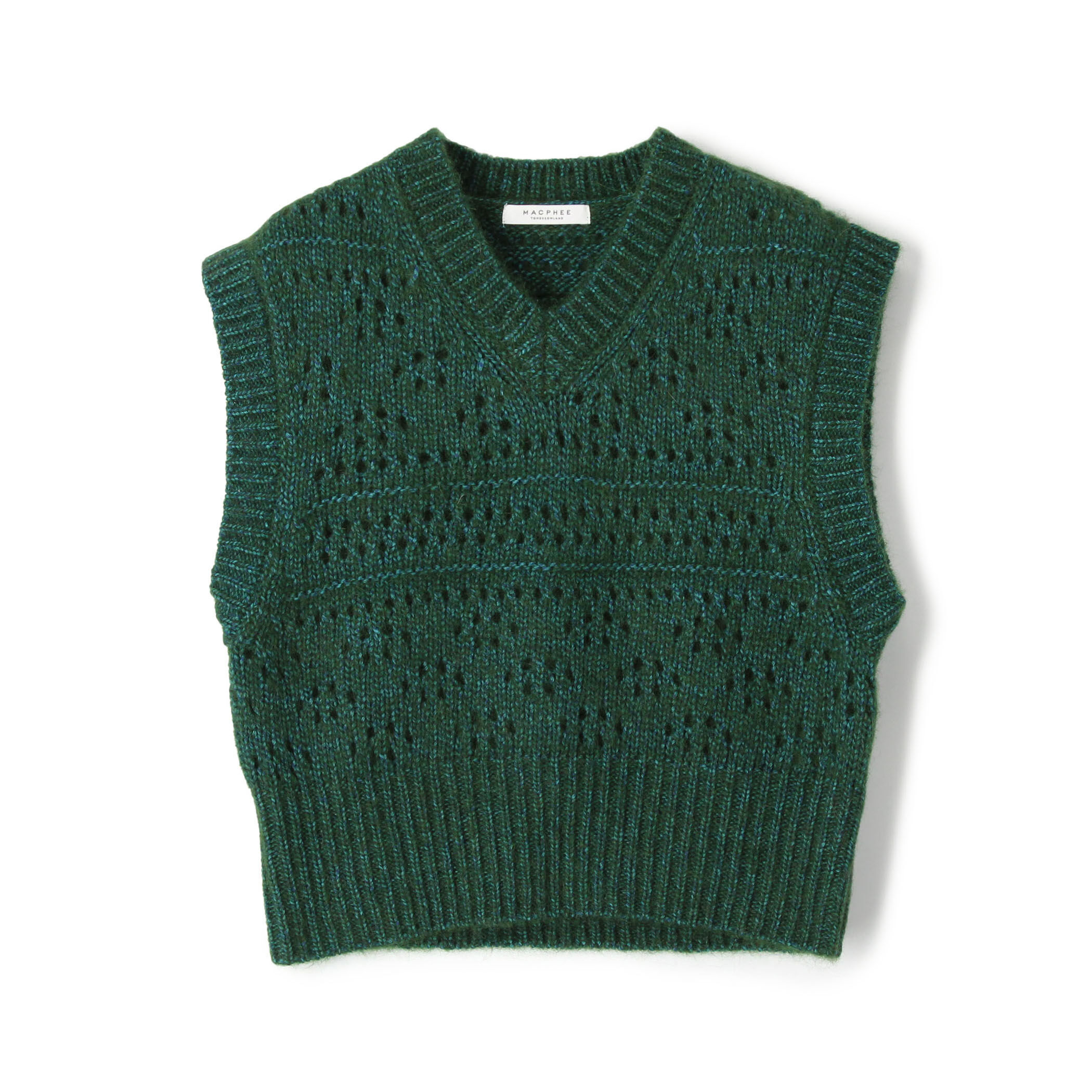 MACPHEE◆ベスト/S/レーヨン/SLV/無地/12-02-41-02702 MACPHEE 30％OFF マカフィー TOMORROWLAND トゥモローランド 12