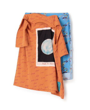 MERYLL ROGGE BB X MR INSIDE OUT SLIP SKIRT