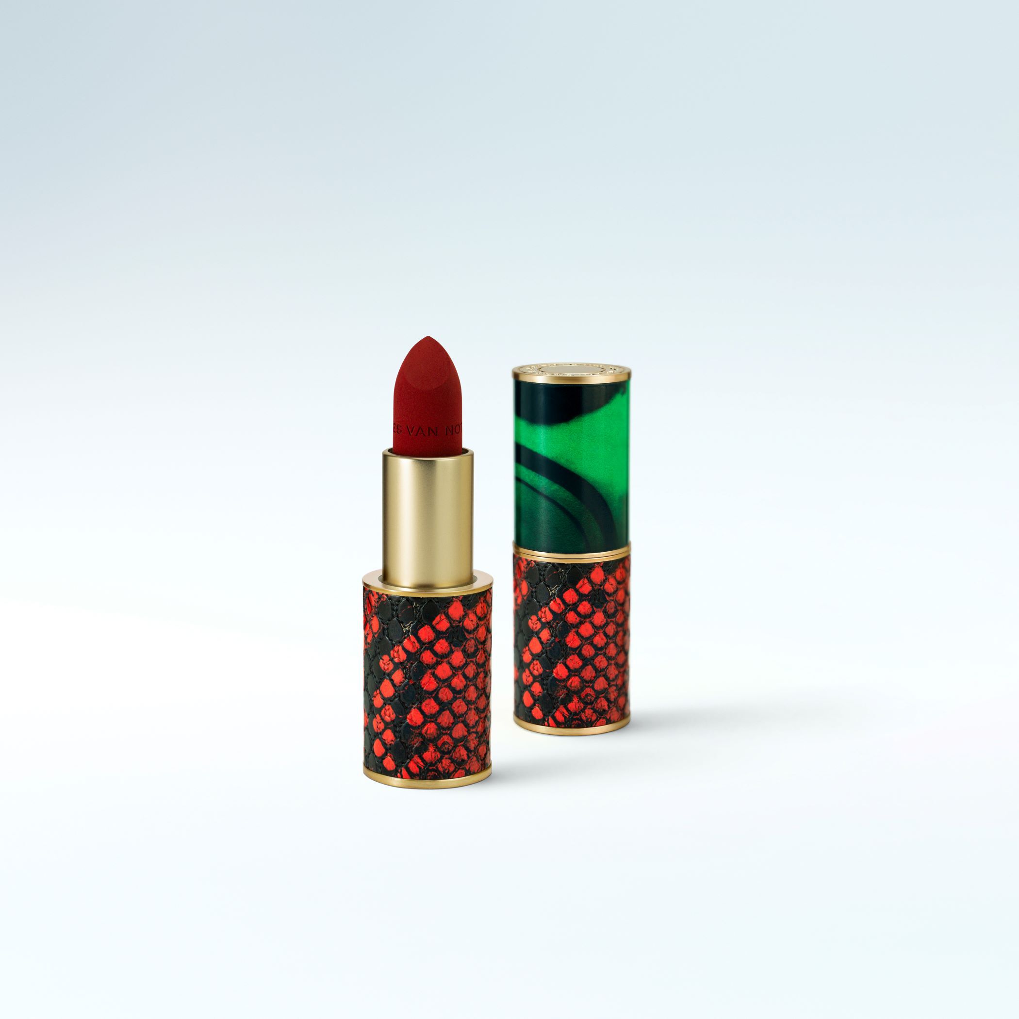 Dries Van Noten Beauty マラカイト スネーク リップスティック ケース