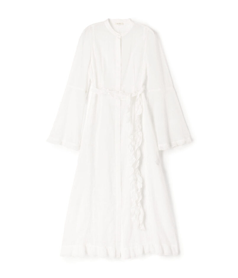 チェーンレースエンブロイダリー Aラインドレス チェーンレースエンブロイダリー Aラインドレス