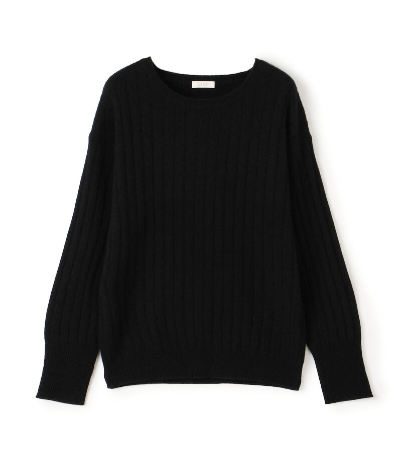 ベビーカシミヤ クルーネックプルオーバー