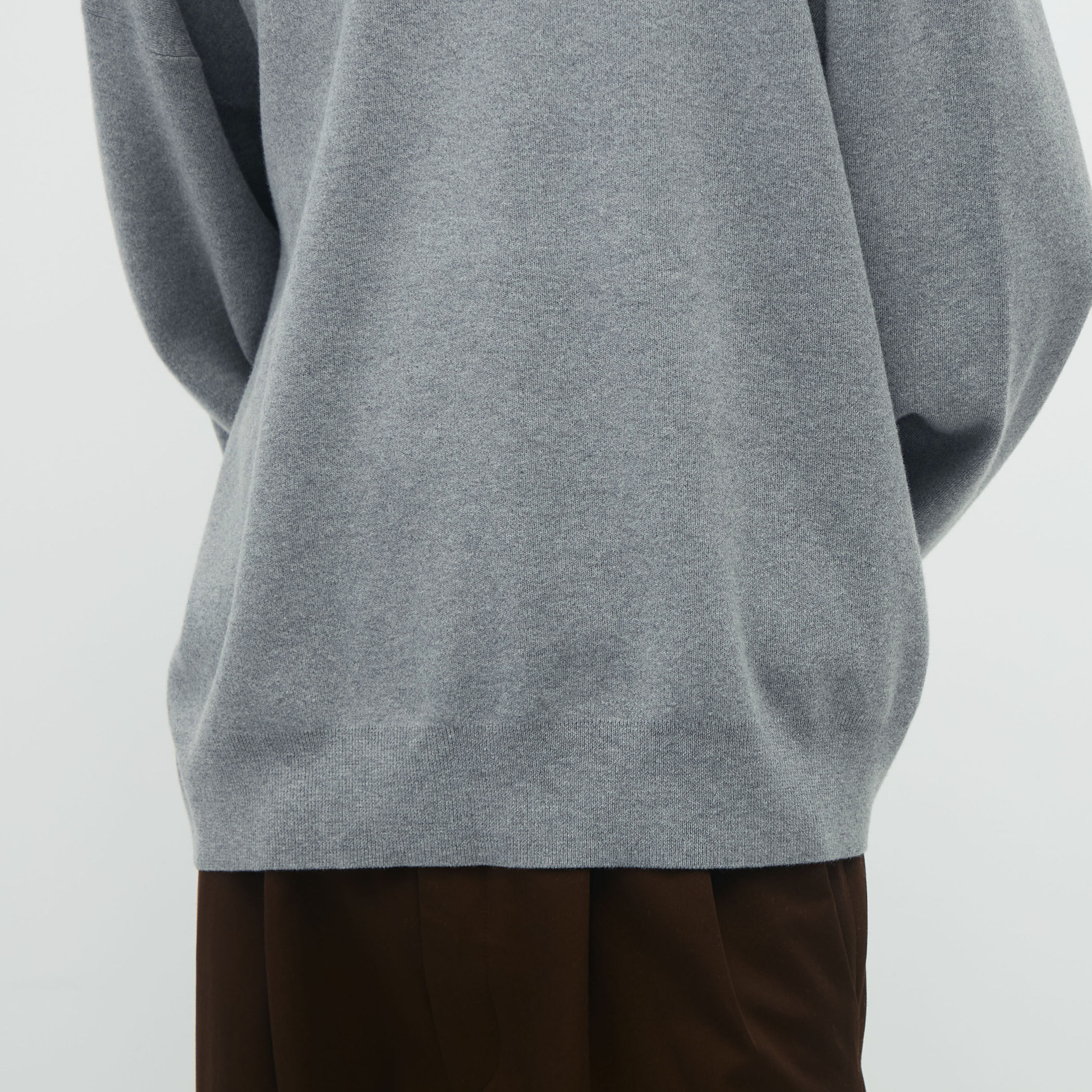 caban（キャバン）の「CABaN コットンカシミヤ スキッパーニット