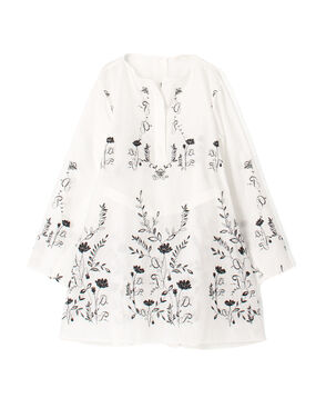 ボタニカルシークエンス ボリュームベルテッドチュニックブラウス