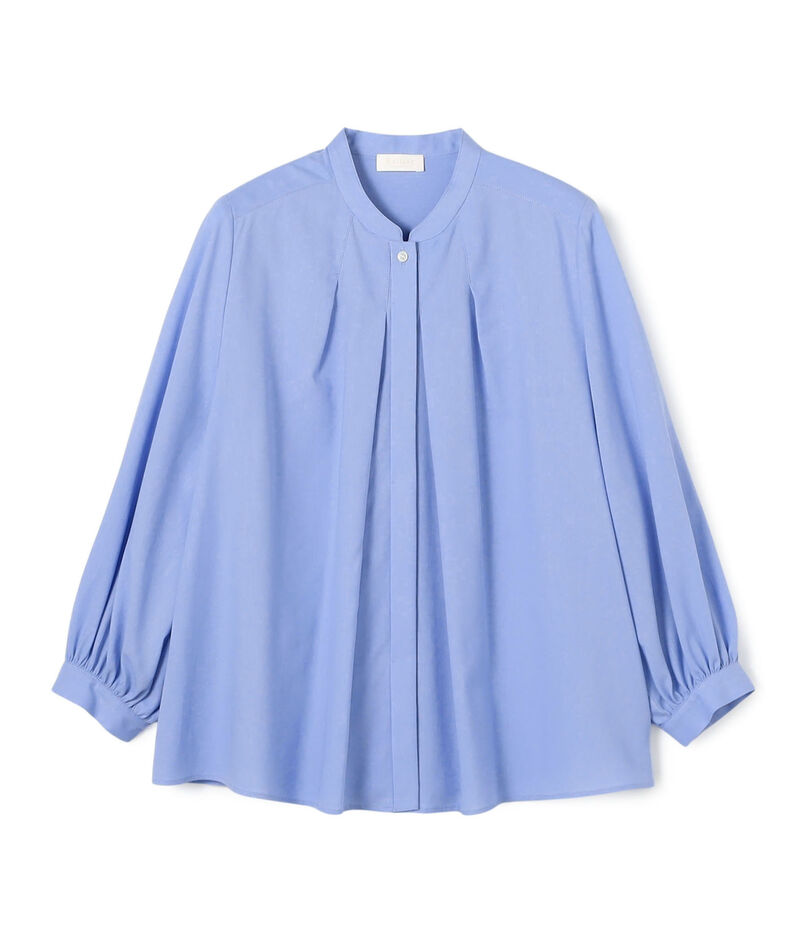 ジュエルコットン プチスタンドブラウス