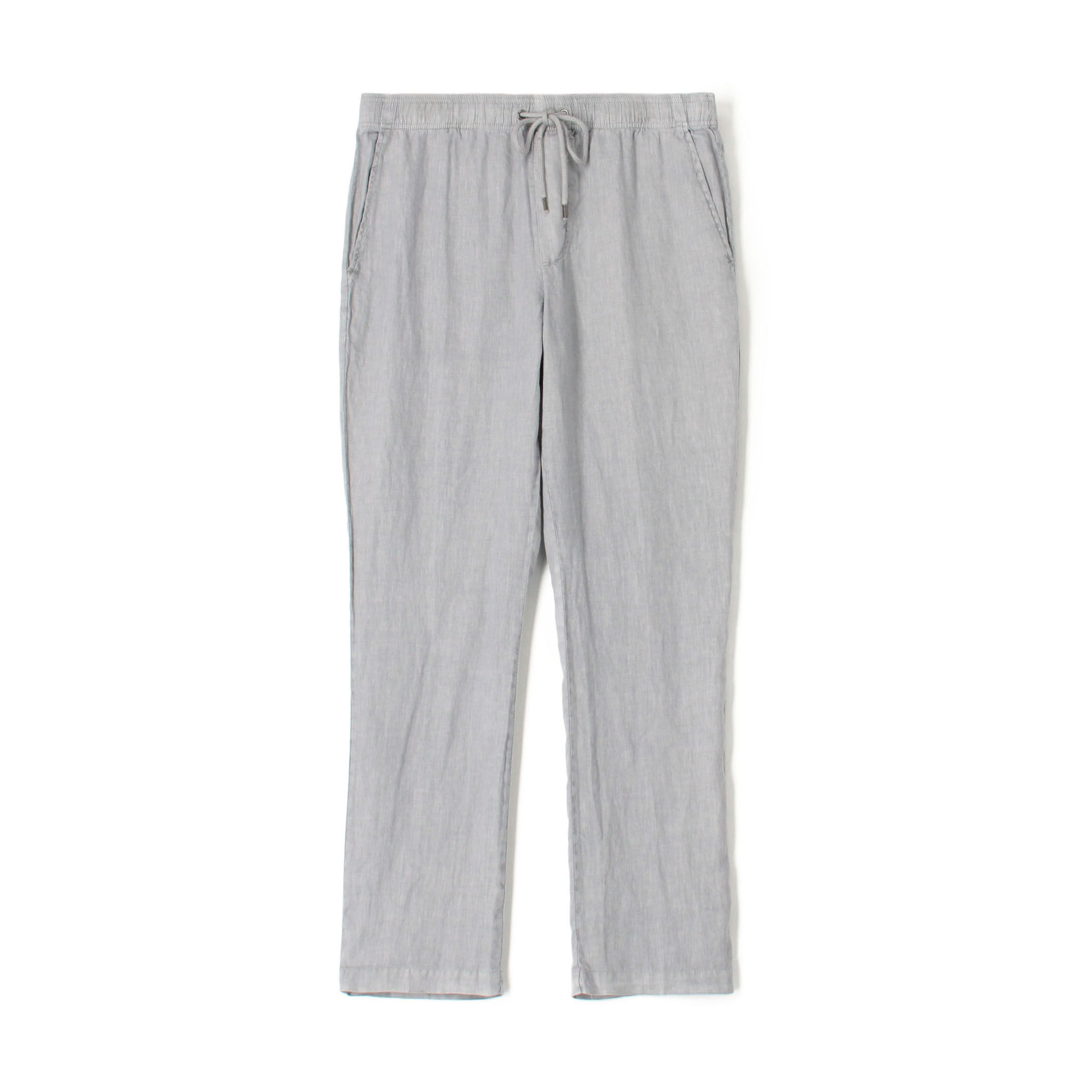 スペイン直送( MANGO MAN)スリム リネン ドローストリングパンツ _ COMOLI リネンサテン ドローストリングパンツ No. : B01-03019